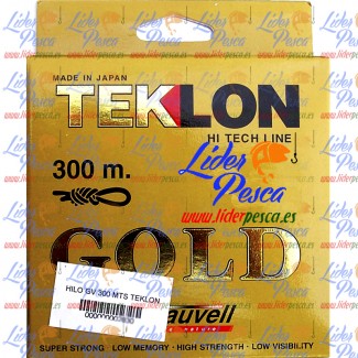 HILO, SEDAL GV TEKLON GOLD, 300mts. D-35mm/14,400kg. GRAUVELL
