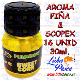 MAIZ POISSON FENAG PIÑA&SCOPEX, POP-UPS 16 granos. 30ml.